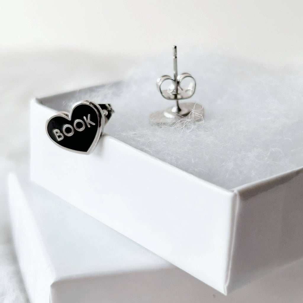 Black Book Lover Earrings