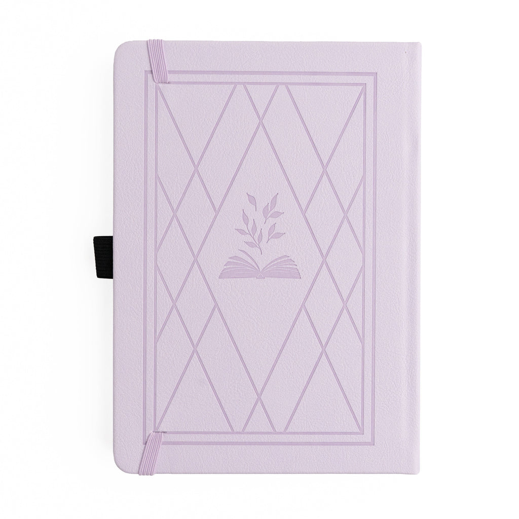 Vintage Library in Lilac: Reading Journal