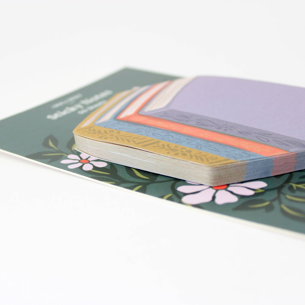 Book Stack Sticky Notes