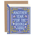 Another Year for the Books Birthday Greeting Card