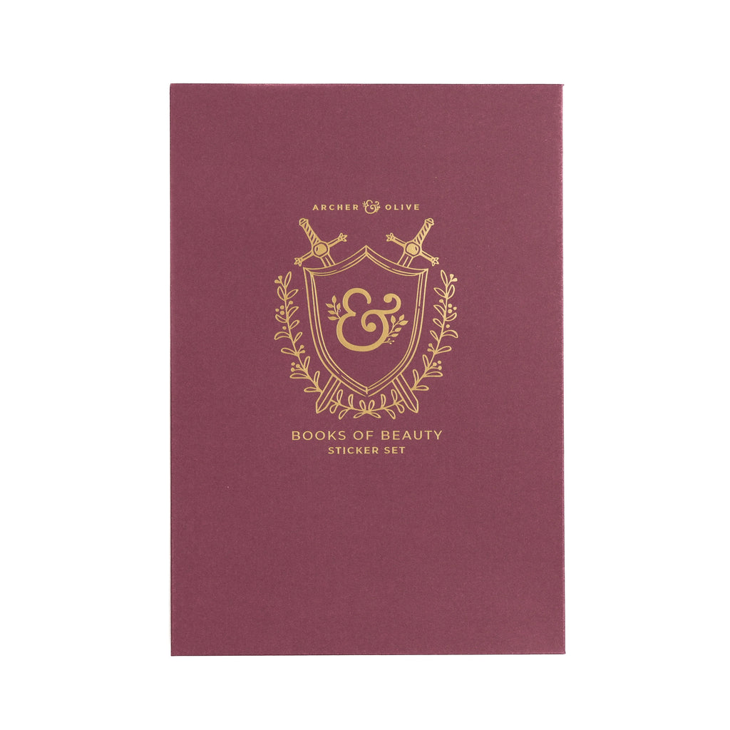 Books of Beauty Sticker Sheets