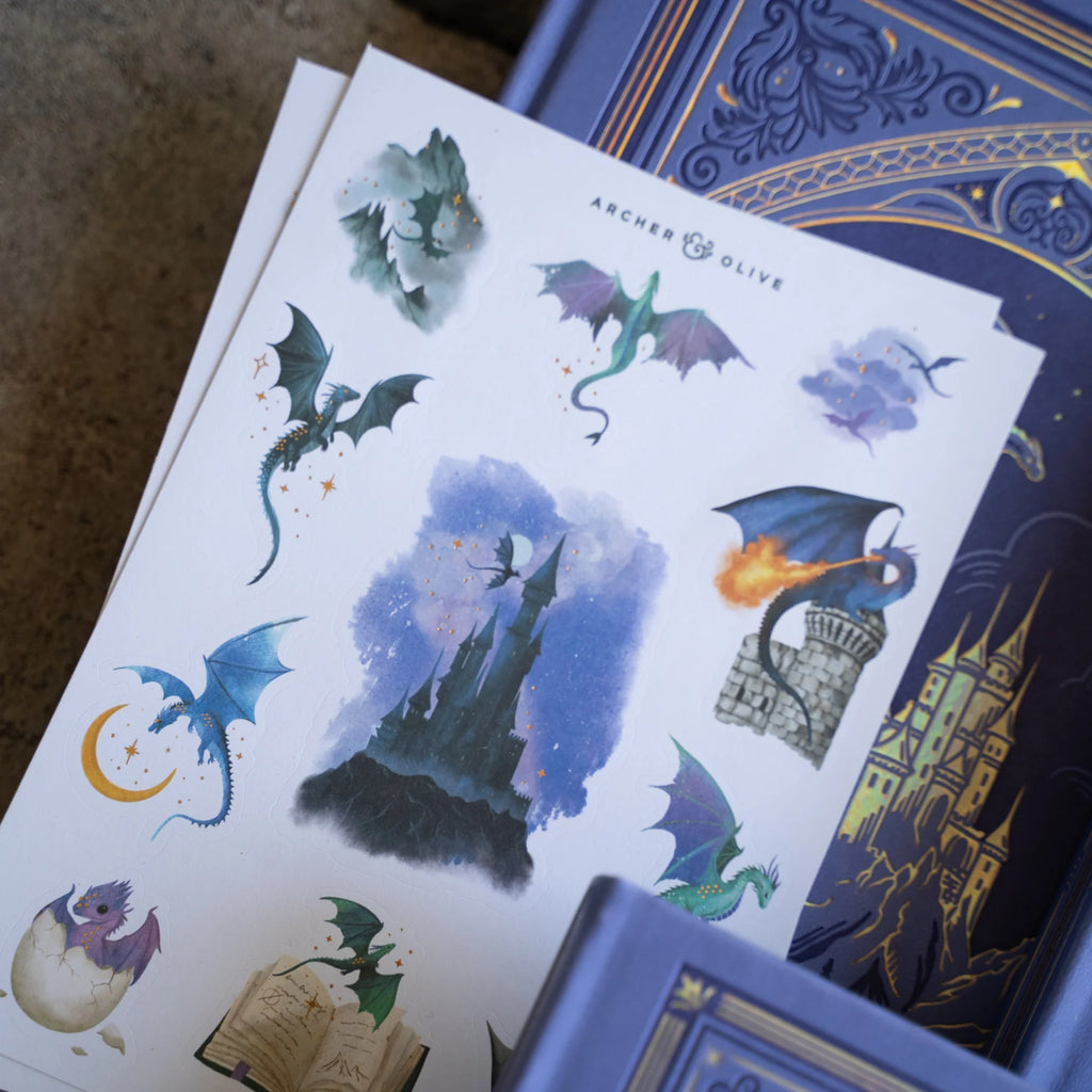 Dragon Spire Sticker Sheets - PREORDER