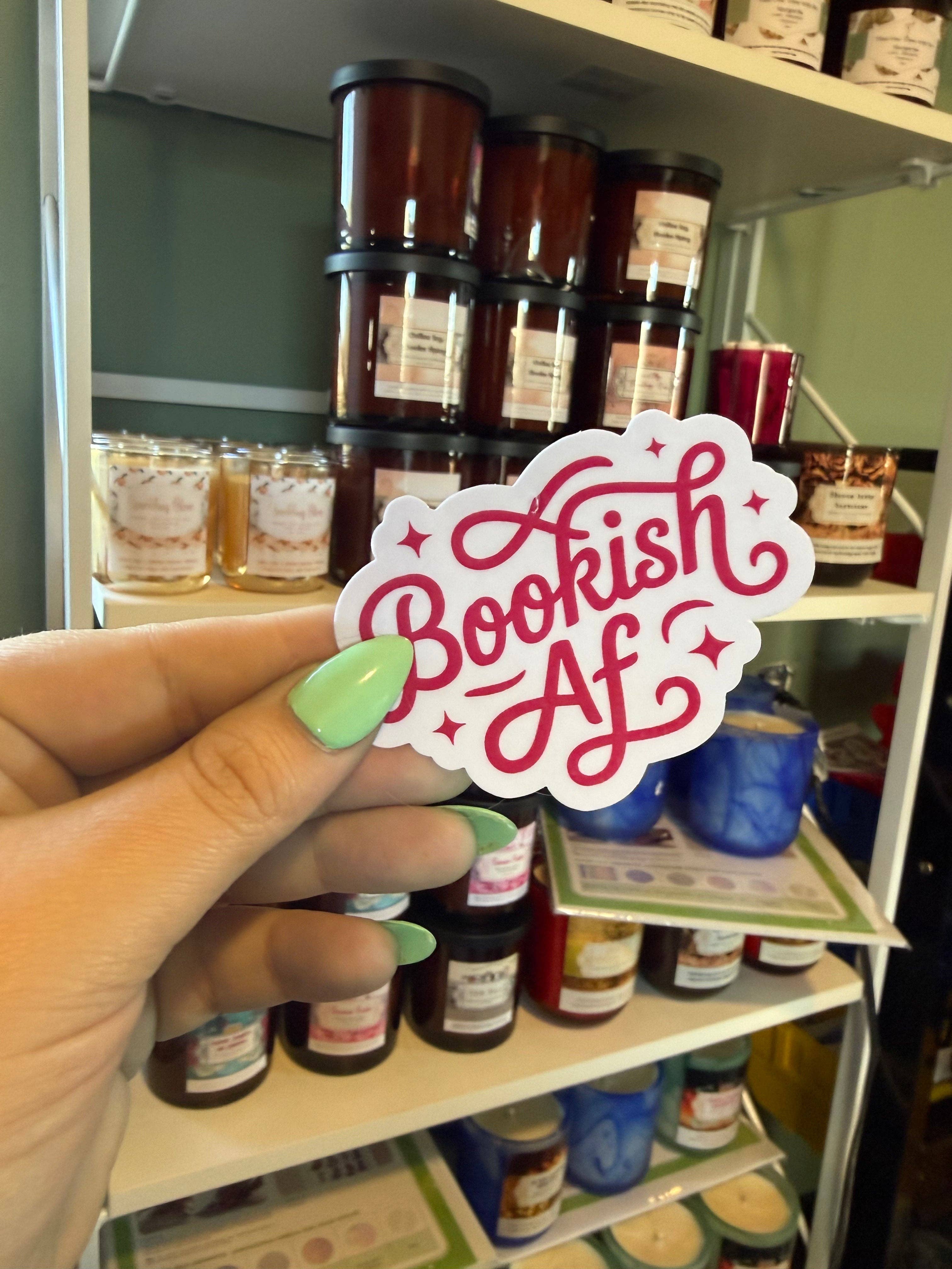 Bookish AF Sticker